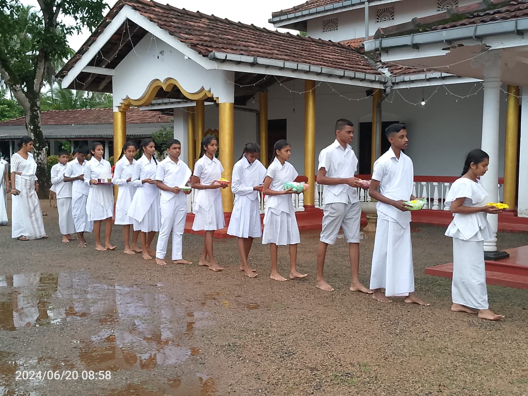 Poson pre-poya program 2024